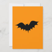 ウィッチズトリックまたはトリートハローウィンパーティ 招待状 (裏面)