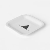 ウィッチズハット紙プレート ペーパープレート (傾斜あり)