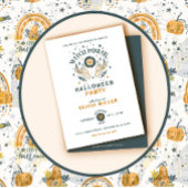 ウィッチズパワースポオキーハローウィンパーティ招待状 招待状