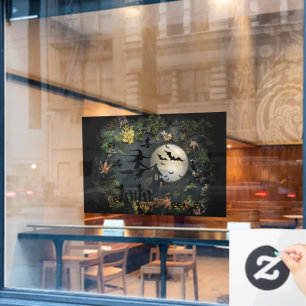 ウィッチズパーティー夜 ウィンドウサイン