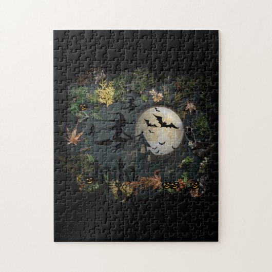 ウィッチズパーティー夜 ジグソーパズル (縦)