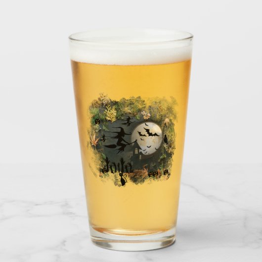 ウィッチズパーティー夜 タンブラーグラス (ドリンク正面)