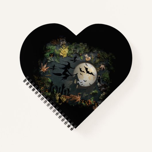 ウィッチズパーティー夜 ノートブック (正面)