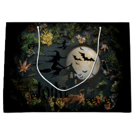 ウィッチズパーティー夜 ラージペーパーバッグ