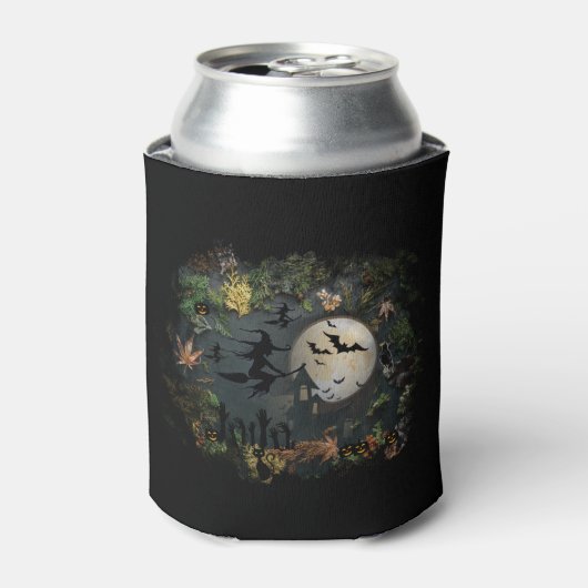 ウィッチズパーティー夜 缶クーラー (缶正面)