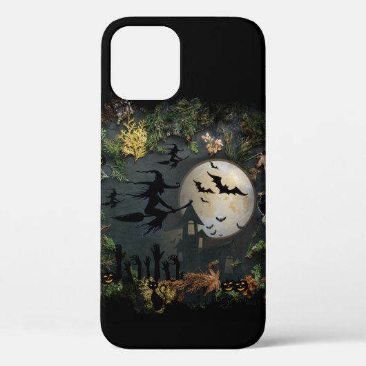 ウィッチズパーティー夜 Case-Mate iPhoneケース (裏面)
