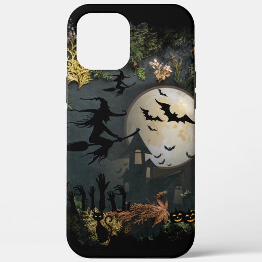 ウィッチズパーティー夜 Case-Mate iPhoneケース (裏面)