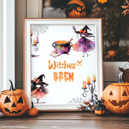 ウィッチズビールハローウィンパーティ ポスター