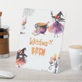 ウィッチズビールハローウィンパーティ 台座サイン (インサイチュ)