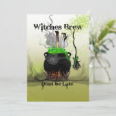 ウィッチズビールパーティー 招待状 (スタンド正面)