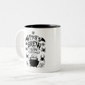 ウィッチズビールレシピ ツートーンマグカップ (正面左)