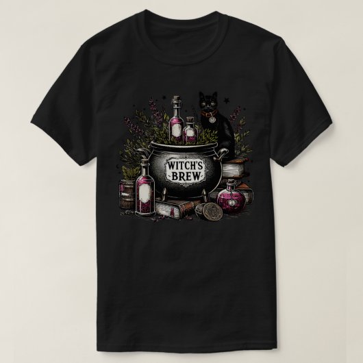 ウィッチズビール2 Tシャツ (デザイン正面)