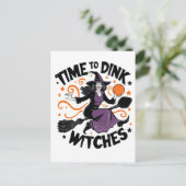 ウィッチズピックボール不気味ハロウィーンの時間 ポストカード (スタンド正面)