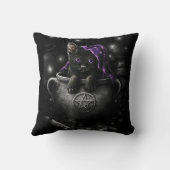 ウィッチズブラックキットン クッション (裏面)