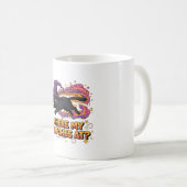 ウィッチズブラッククラシックキャットTシャツ コーヒーマグカップ (正面右)