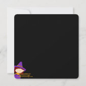 ウィッチズブリューキッドのハローウィンパーティ招待状6 招待状 (裏面)