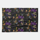 ウィッチズブリューティーアンドコテージコアパターン キッチンタオル (横)