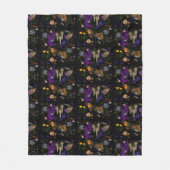 ウィッチズブリューティーアンドコテージコアパターン フリースブランケット (正面)