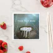 ウィッチズブルゴーストリーハローウィンパーティカルドロン スタンダードカクテルナプキン (インサイチュ)