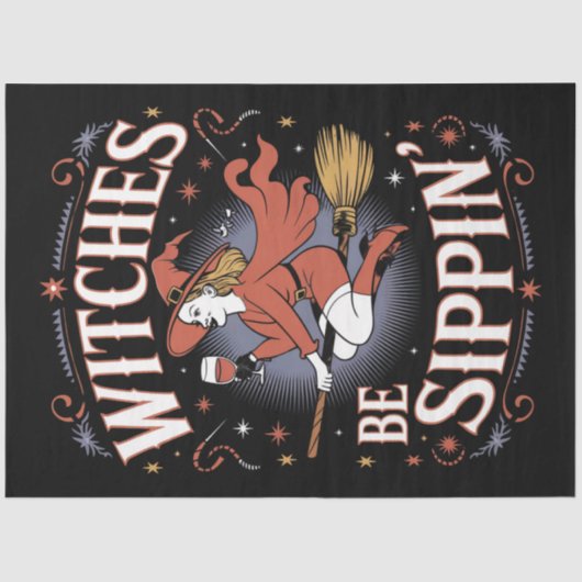 ウィッチズベシピンハロウィンホリデー不気味 薄葉紙 (正面)