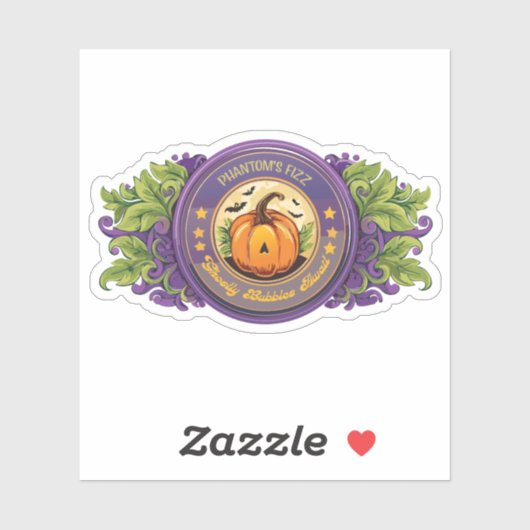ウィッチズポションファントムのフィザニンラベル シール (シート)