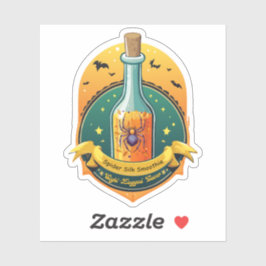 ウィッチズポーションスパイダーシルクスムージーのラベル シール