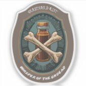 ウィッチズポーション墓地ミストラベル シール (正面)