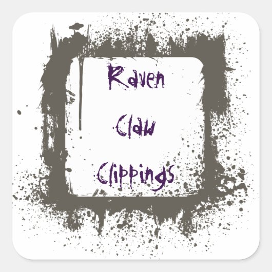 ウィッチズポーション狂った科学者ハロウィーンラベル スクエアシール (正面)