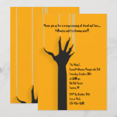 ウィッチズマークハローウィンパーティ招待状 招待状 (正面/裏面)