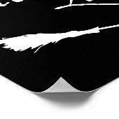 ウィッチズレイルブラックハロウィーンポスター ポスター (角)