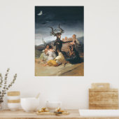 ウィッチズ安息日 – フランシスコ・デ・ゴヤ(1797年~1798年) ポスター (キッチン)