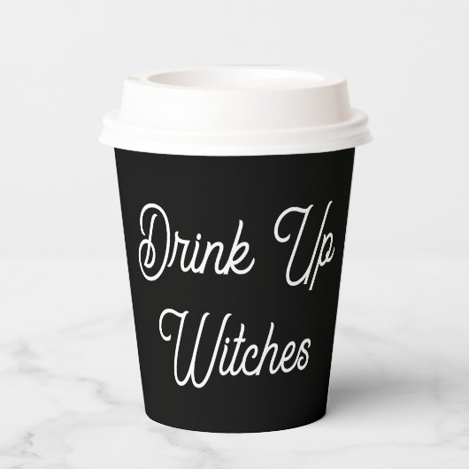 ウィッチズ紙杯 紙コップ (裏面)
