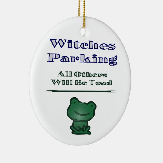 ウィッチズ駐車場 セラミックオーナメント (右)