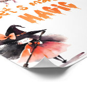 ウィッチズ魔法ハローウィンパーティ ポスター (角)