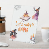 ウィッチズ魔法ハローウィンパーティ 台座サイン (インサイチュ)