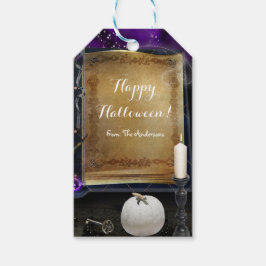 ウィッチズ魔法魔導書ハローウィンパーティの好意 ギフトタグ