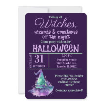 ウィッチズ&ウィザーズ紫ハローウィンパーティ