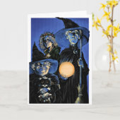 ウィッチズ·トリオ·カード カード (黄色い花)