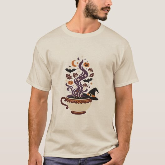 ウィッチズ・ブリュー・ハロウィンマジック Tシャツ (正面)