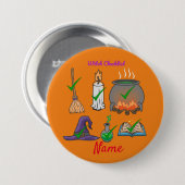 ウィッチチェックリストThunder_Cove 缶バッジ (正面&裏面)