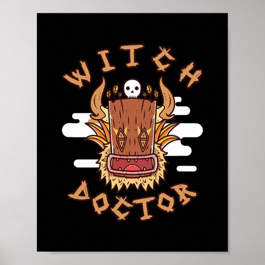 ウィッチドクターヒーラーシャーマンマスク ポスター (正面)