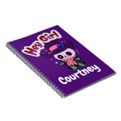 ウィッチドクターブードゥーボブおもしろいカスタム ノートブック (右側)