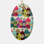 ウィッチドクター魔法ポションアポトーチトニックボトル セラミックオーナメント (左)