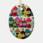 ウィッチドクター魔法ポションアポトーチトニックボトル セラミックオーナメント (裏面)