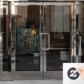 ウィッチハウスウィンドウにしがみつく ウィンドウサイン (オフィスドア)