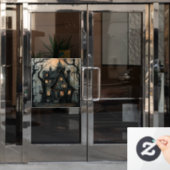 ウィッチハウスウィンドウにしがみつく ウィンドウサイン (オフィスドア)