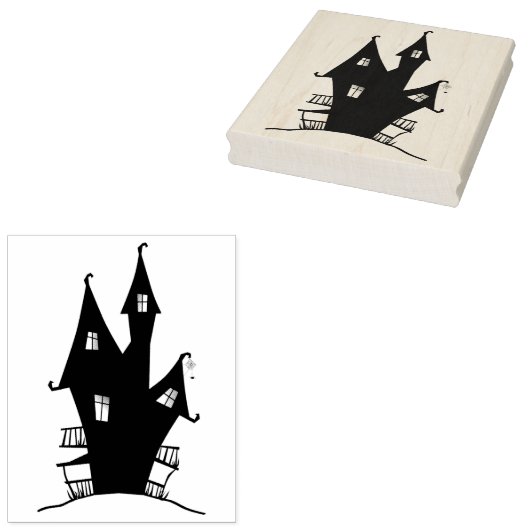 ウィッチハウスシルエットアートスタンプ ラバースタンプ (押印)