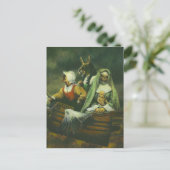 ウィッチハガキ3枚 ポストカード (スタンド正面)