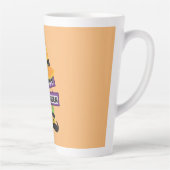 ウィッチハットと足ハロウィーン カフェラテマグ (右)