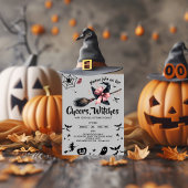 ウィッチハットカストメアダルトハローウィンパーティ 招待状